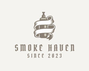 Vape Smoking Banner logo