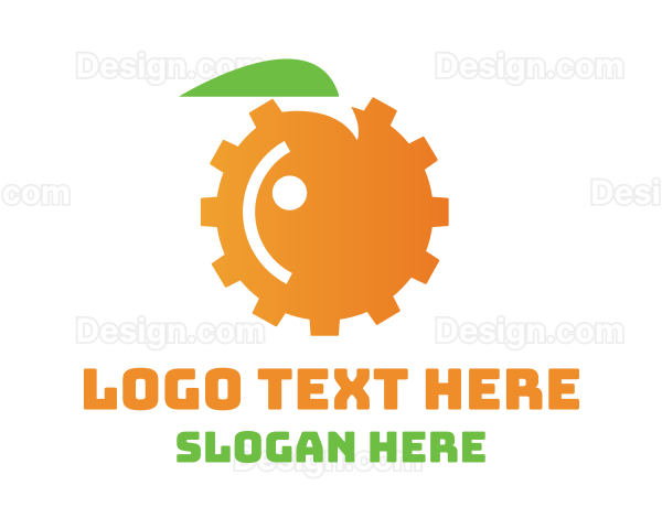 Orange Engine Gear Logo