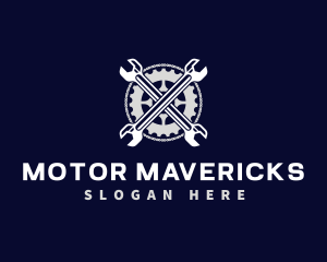 Wrench Chain Repair logo design