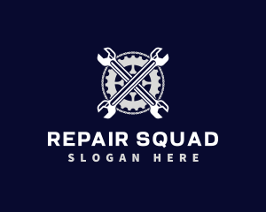 Wrench Chain Repair logo design