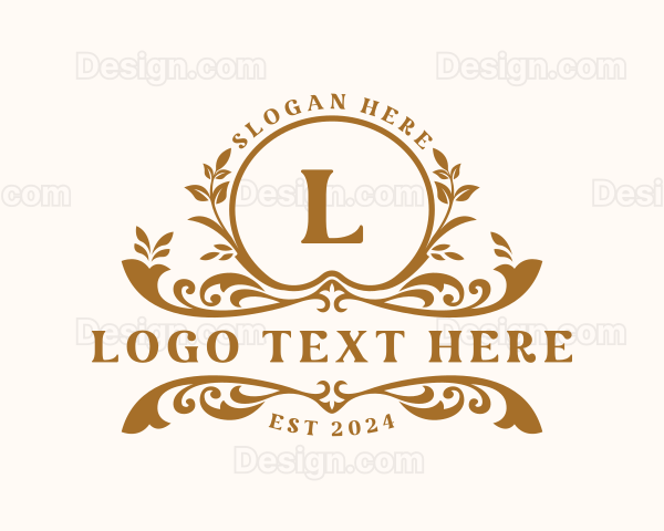 Elegant Floral Garden Logo