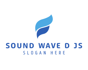 Water Wave Liquid logo design