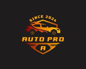 Auto Garage Mechanic logo design