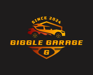 Auto Garage Mechanic logo design