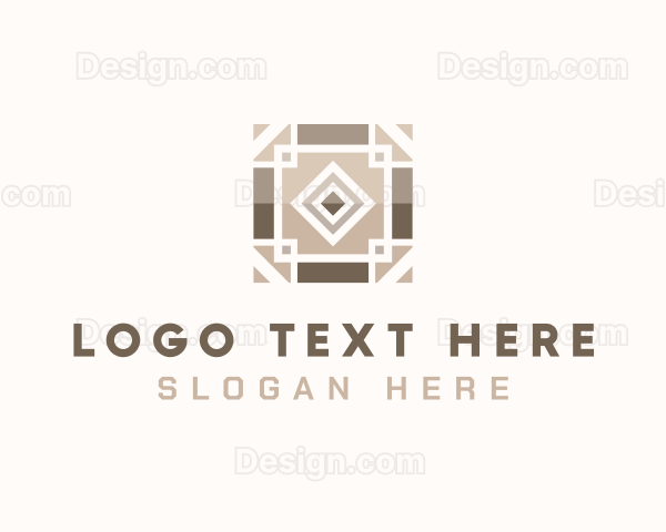 Floor Tiling Pattern Logo