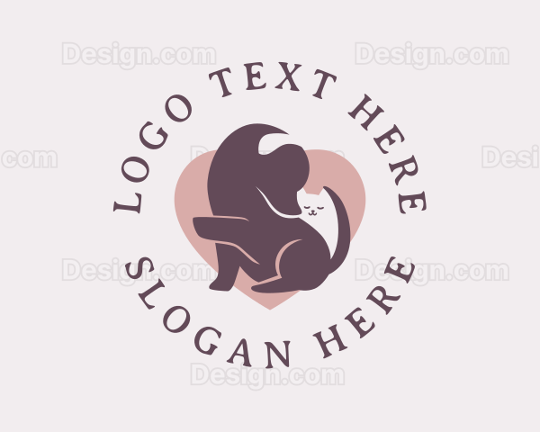 Pet Dog Cat Logo