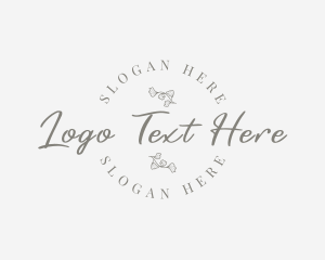 Feminine Cursive Wordmark Logo