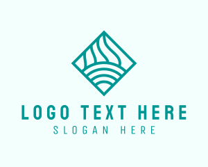 Startup - Abstract Wave Lines Startup logo design