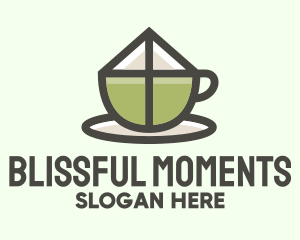 Homemade Hot Tea Drink Logo