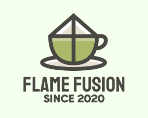 Homemade Hot Tea Drink logo design