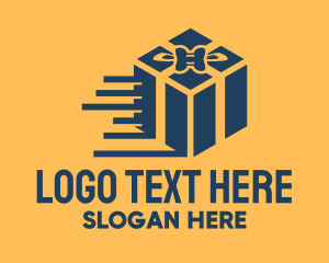 Gift - Fast Gift Delivery logo design