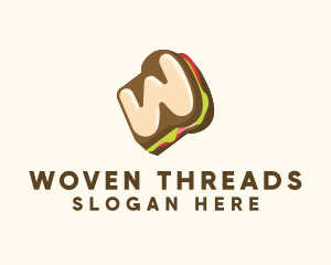 Sandwich Letter W  logo design