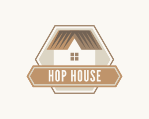 House Roofing Mortgage logo design