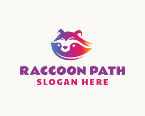 Raccoon Game Clan logo design