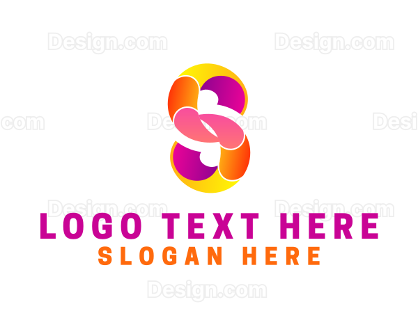 Colorful Business Letter S Logo