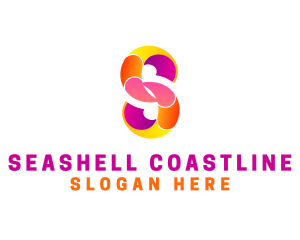 Colorful Business Letter S logo design