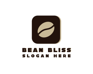 Coffee Bean App logo design