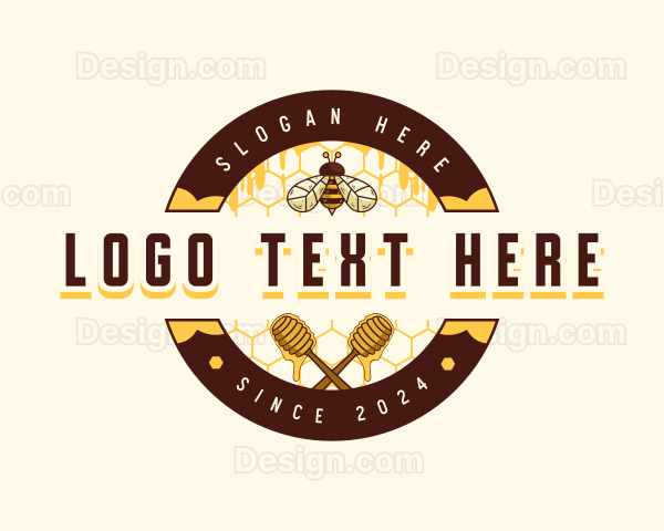 Honey Bee Dipper Logo