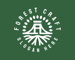 Tree Forest Nature Park logo design