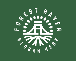 Tree Forest Nature Park logo design