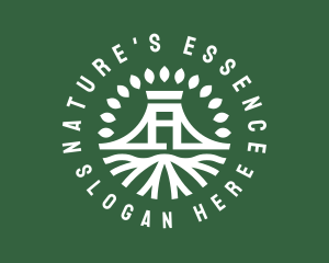 Tree Forest Nature Park logo design