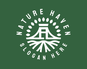 Tree Forest Nature Park logo design