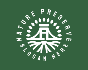 Tree Forest Nature Park logo design