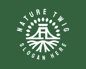 Tree Forest Nature Park logo design