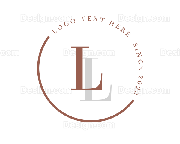 Round Fashion Business Logo