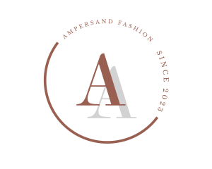 Round Fashion Business logo design