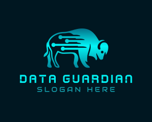 Digital Bison Technology logo design