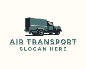 Logistics Delivery Truck  logo design