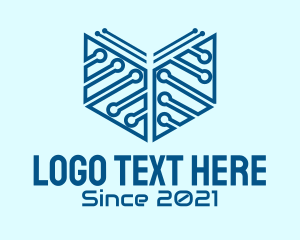 Blue Digital Book  logo