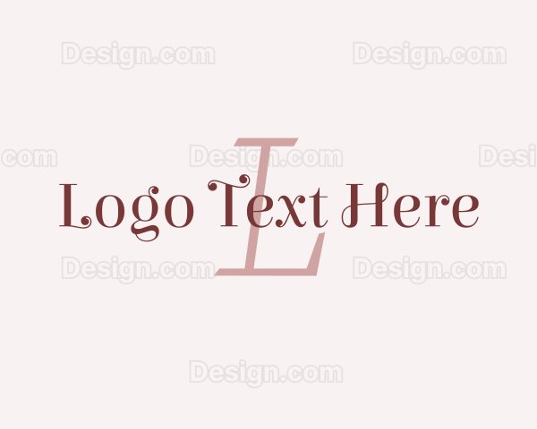 Upscale Feminine Brand Logo