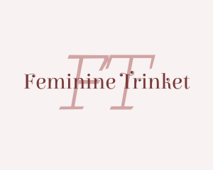 Upscale Feminine Brand logo design