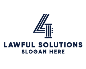 Legal Number 4  logo