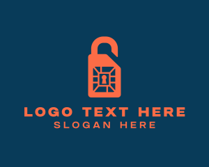 Sim Card Lock Logo