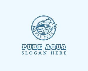 Fish Aquatic Fishing logo