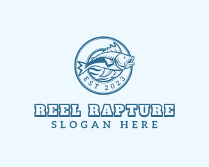 Fish Aquatic Fishing logo