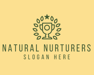 Nature Trophy Award logo design