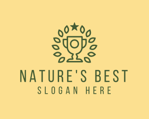 Nature Trophy Award logo design