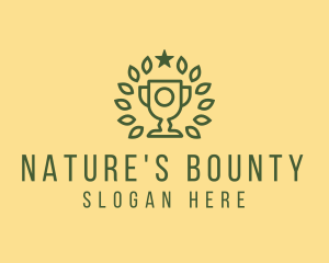 Nature Trophy Award logo design