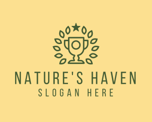 Nature Trophy Award logo design