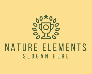 Nature Trophy Award logo design