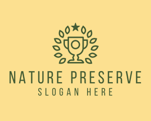 Nature Trophy Award logo design