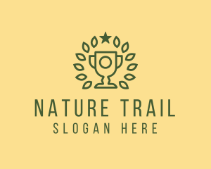 Nature Trophy Award logo design