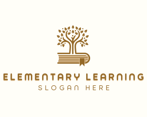 Literature Learning Tree logo design