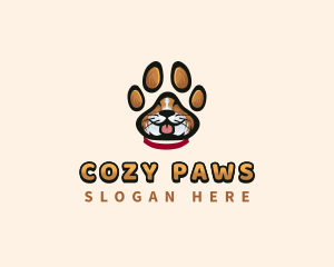 Paw Doggy Pet logo design