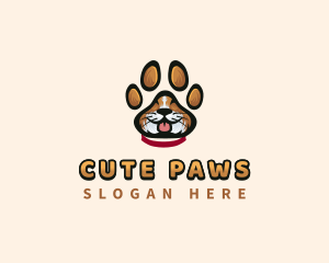 Paw Doggy Pet logo design