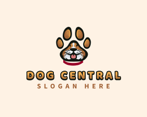 Paw Doggy Pet logo design